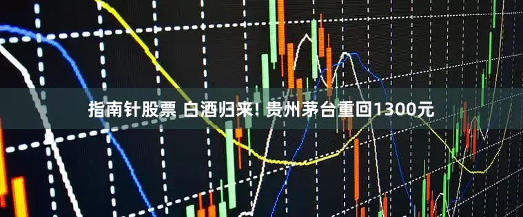 指南针股票 白酒归来! 贵州茅台重回1300元